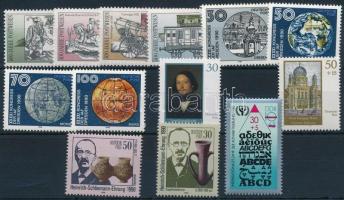 13 diff stamps, 13 klf bélyeg