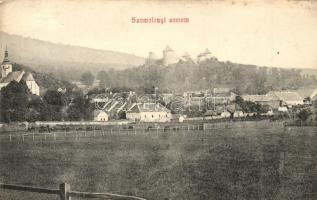 Szomolány, Smolenice; Várrom. Kiadja Müller J. / castle ruins (EK)