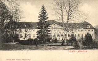 Szepesmindszent, Bijacovce; Csáky kastély. Szoller Géza kiadása / castle