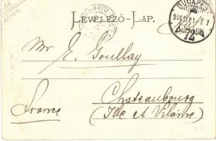 Bunyevácz leányok / Vojvodinan folklore, Bunjevci girls, TCV card (kissé ázott rész / slightly wet d...