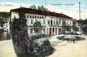 1915 Budapest II. Császár fürdő / Kaiser Bad