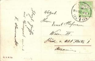 Budapest VII. Rákóczi út, villamos, Nagy Ferenc, Steiner Ernő, N. Ármin üzletei, Domonyi Endre aszta...