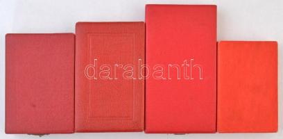 5db-os vegyes kitüntetés tétel a szocialista korszakból, közte  1954. "Magyar Partizán Emlékére...