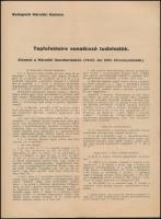 1939 Kivonat a zsidótörvényből a Budapesti Mérnöki Kamara két kiadványa. 8p
