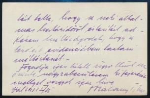 1932 Vál, A Váli járás főszolgabírája által küldött levél fejléces papíron