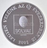 Bognár György (1944-) 2001. "Solvay Pharma - Legyen velünk az új évezredben is" Ag emlékér...