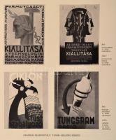 1934 Az Országos Magyar Királyi Iparművészeti Iskola Évkönyve 1930-1934. Szerk.: Dr. Ferenczy József...