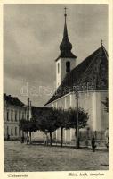 Csíkszereda, Miercurea Ciuc; Római katolikus templom. Péter F. kiadása / church