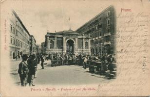 1899 Fiume Fish-market