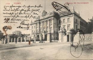 Fiume Governors palace