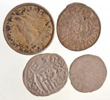 4db-os vegyes magyar és külföldi rossz tartású ezüstpénz tétel T:3
4pcs of various silver coins in ...
