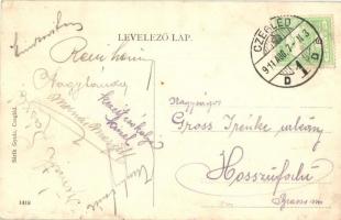 Cegléd, Ipar és kereskedelmi bank. "Így élünk mi a czeglédi bor pinczében" Részeges humoro...