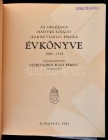 1942 Az Országos Magyar Királyi Iparművészeti Iskola Évkönyve 1880-1941. Szerk.: Szablya-Frischauf F...