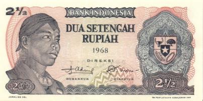 Indonézia 1968. 1R, 2 1/2R, 5R, 25R T:I