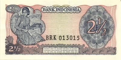 Indonézia 1968. 1R, 2 1/2R, 5R, 25R T:I