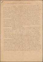 1946-47 Csehszlovák-magyar lakosságcsere a Felvidéken. Kitelepített család dokumentumai. 9 db