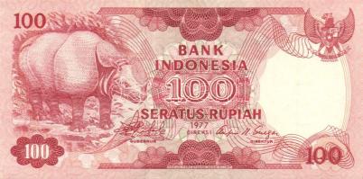 Indonézia 1977. 100R, 500R pár T:I