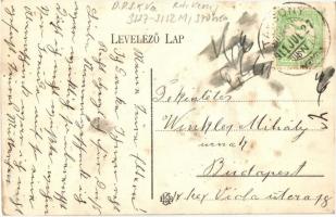 1911 Taksony, Római katolikus templom és üzlet  (fl)