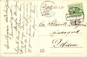 1910 Eger, Eszterházy tér, kiadja Wahl Adolf