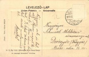 Szilágysomlyó, Simleu Silvaniei; látkép. W. L. Bp. 7112. Schwarcz E. és Társa kiadása / panorama vie...