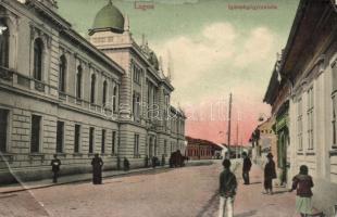 Lugos, Lugoj; Igazságügyi Palota. Szidon József kiadása / Palace of Justice (EB)