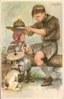 Boy-scout s: Márton