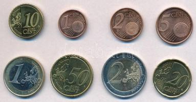 Szlovénia 2007. 1c-2E (8xklf) forgalmi sor T:1-,2
Szlovenia 2007. 1 Cent - 2 Euro (8xdiff) coin set...