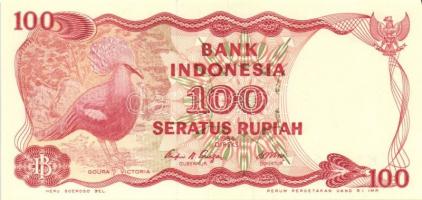 Indonézia 1984-88. 100R, 500R (2x) 2klf papíron, 1000R, 5000R, 10.000R teljes sor!  T:I