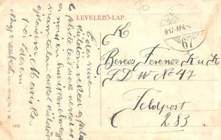 Battonya, Piac tér. 1372. W. L. Bp. Kiadja Geller Ferencz (EK)