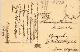 Mélykút, Községháza, Corso Mozgó, mozi, üzlet, gyerekek. Hangya Szövetkezet kiadása, Falus Dezső fén...