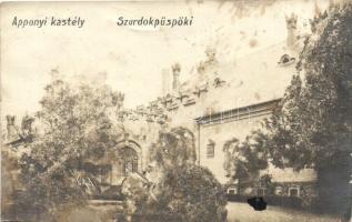 1923 Szurdokpüspöki, Apponyi kastély. photo (fl)