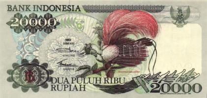 Indonézia 1992. 20.000R T:I