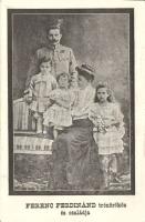 Ferenc Ferdinánd and family