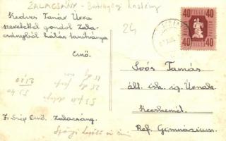 Zalacsány, Batthyány kastély. Pál photo (fa)