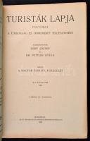 1912-1931 Turisták lapja 10 száma: 1912 XXIV. évf. 4. sz.,1916 XXVIII. évf. 3-4. sz., 1917 XXIX. évf...