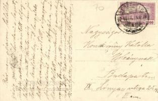 1924 Keszthely, Harangszentelés, harangvers. Timár Rózsika photo