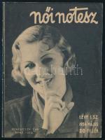 1934 A Női Notesz szépségápolással kapcsolatos folyóirat I. évfolyamának 1. száma