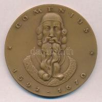 DN "Comenius 1592-1670 - Illustris Schola Sáros-Patachina (Sárospatak)" kétoldalas Br emlé...