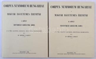Dr. Réthy László: Corpus Nummorum Hungariae - Magyar Egyetemes Éremtár I-II. kötet. Históriaantik Könyvkiadó, 2011. (Reprint)