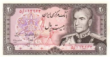 Irán 1974-79. 20R Sign.16 T:I