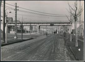 cca 1930 Budapest VIllányi út? nagyméretű fotó 24x17 cm