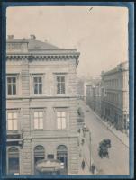 cca 1920 Budapest Lánchíd kávéház 9x12 cm
