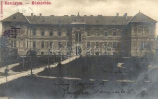 Komárom, Komárno; Kórház. Schönwald T. kiadása / hospital (felületi sérülés / surface damage)