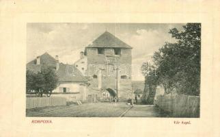 Korpona, Krupina; vár kapu. W.L. Bp. 4767. Kiadja Reviczky Frigyes / castle gate (EK)
