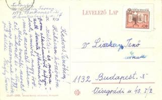 Tátra, Virágvölgy, Blumenthal; Ráth nyaraló. Divald Károly 2148-1909. Későbbi feladás / villa. Sent ...