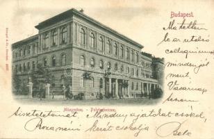 1900 Budapest VIII. Múzeum körút, Műegyetem (ma ELTE BTK) (EK)