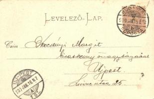 1900 Budapest VIII. Múzeum körút, Műegyetem (ma ELTE BTK) (EK)