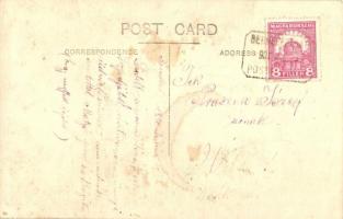 1930 Berzence, Matyó József Alapítványa, feszület, színezett fotó. photo