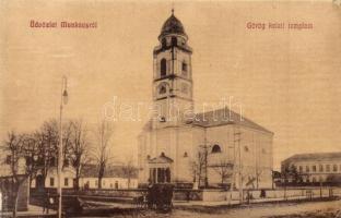 Munkács, Mukacheve, Mukacevo; Görögkeleti templom. W. L. 1155. / Greek Orthodox church (EK)