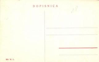 Karlóca, Karlowitz, Sremski Karlovci; Narodni dom / Szerb Népház. W. L. 308. / Serbian National Hall